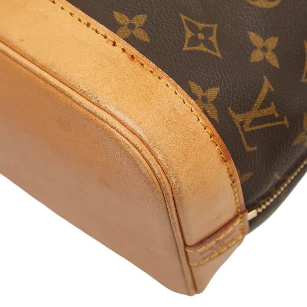 Louis Vuitton Monogram Alma PM Handbag Brown - Picture 7 of 16